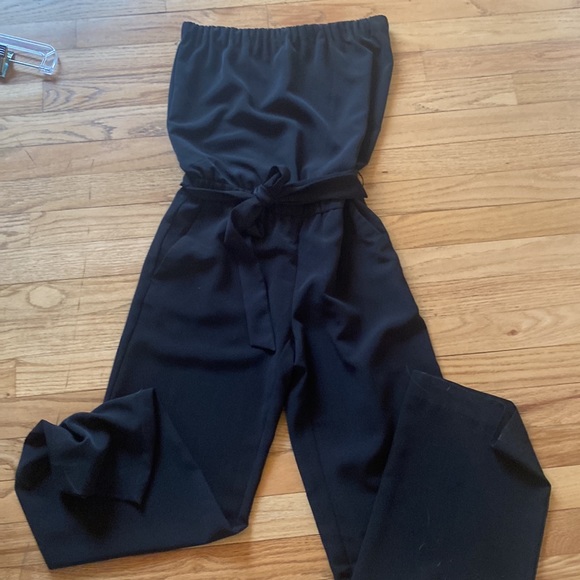 NWOT Loft strapless jumpsuit - Picture 4 of 12